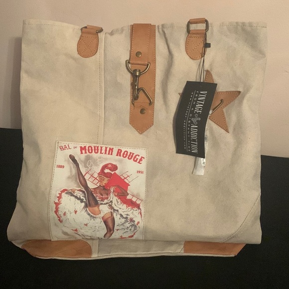 Vintage Addiction Tote - Picture 1 of 3